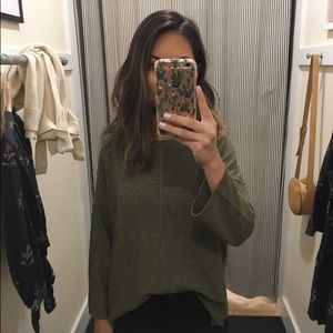 Madewell Olive Green Women's Top